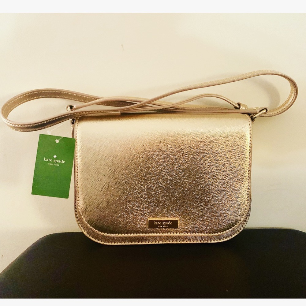 Kate Spade 🎀 Rose Gold Crossbody Bag